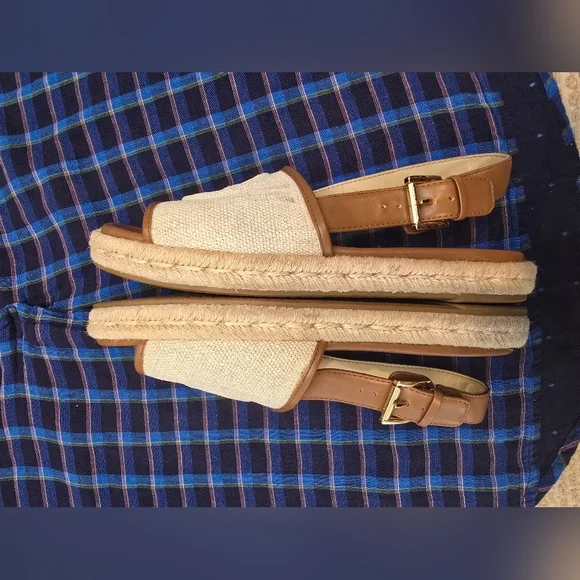 Michael Kors Women’s Royce Slide Sandals MK Logo Signature 7M No Box. - Picture 7 of 9